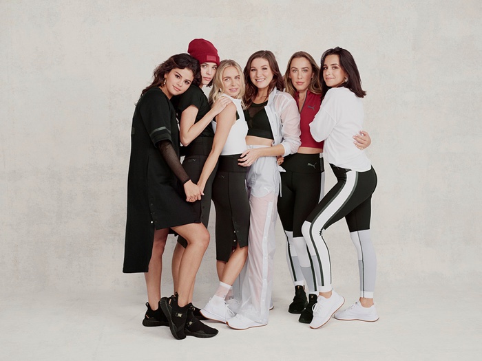 An image from the SG x PUMA Strong Girl campaign
