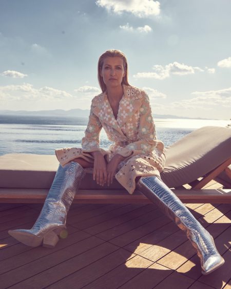 Tereza Maxova Wears Luxe Styles for Harper's Bazaar Czech Tereza Maxova Wears Luxe Styles for Harper's Bazaar Czech