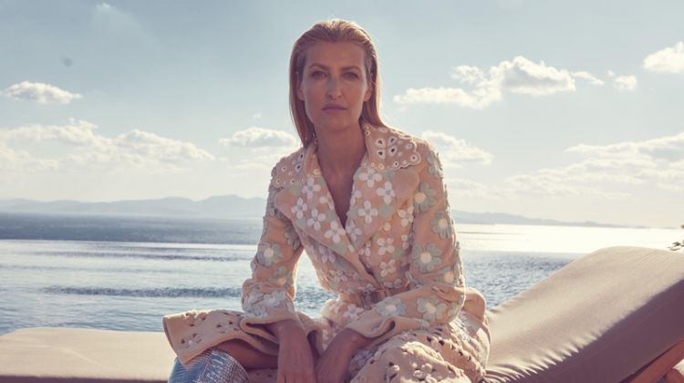 Tereza Maxova Wears Luxe Styles for Harper’s Bazaar Czech