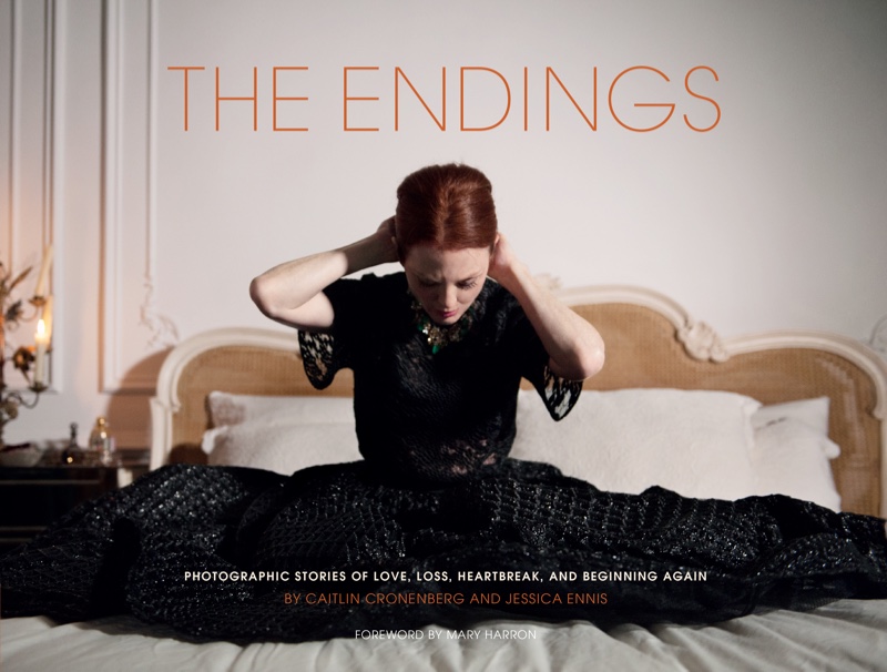 Julianne Moore on The Endings book cover. Photo: Caitlin Cronenberg