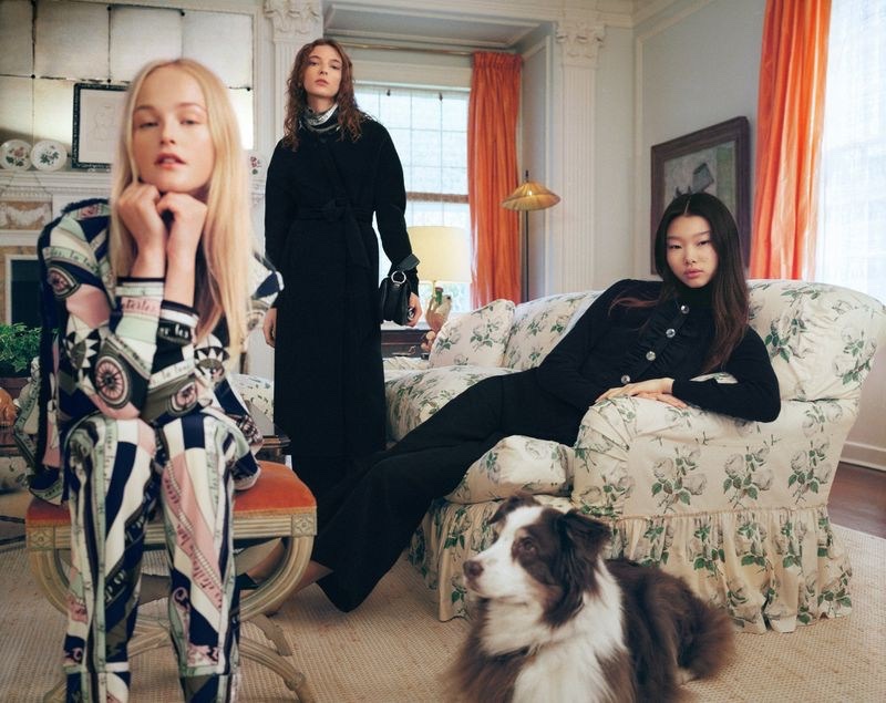 A photo from the Tory Burch holiday 2018 advertising campaign