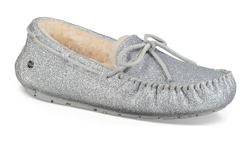 UGG Dakota Sparkle Slipper in Silver $109.95