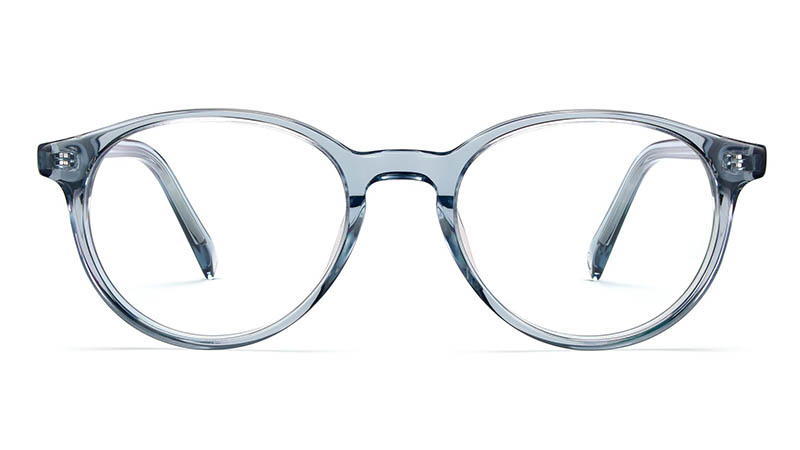 Warby Parker Watts Glasses in Pacific Crystal $95