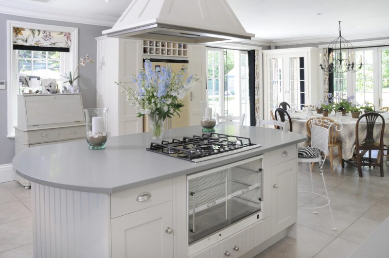 White and Grey Kitchen