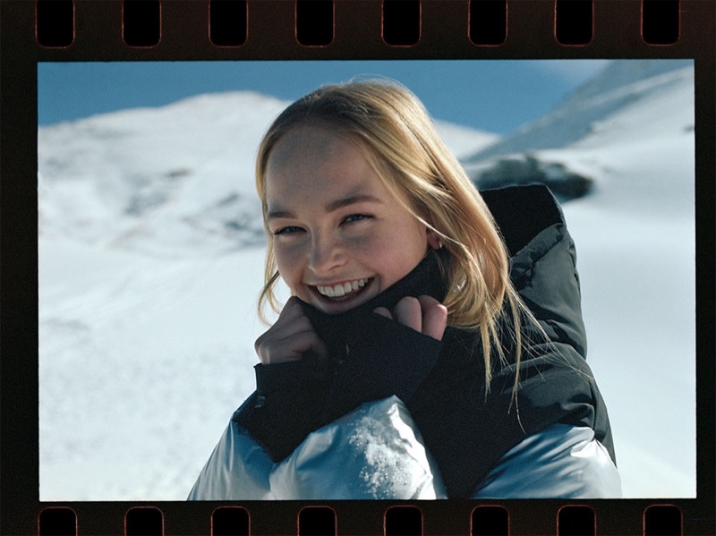 Jean Campbell is all smiles in Zara Join Life x TRF outerwear collection