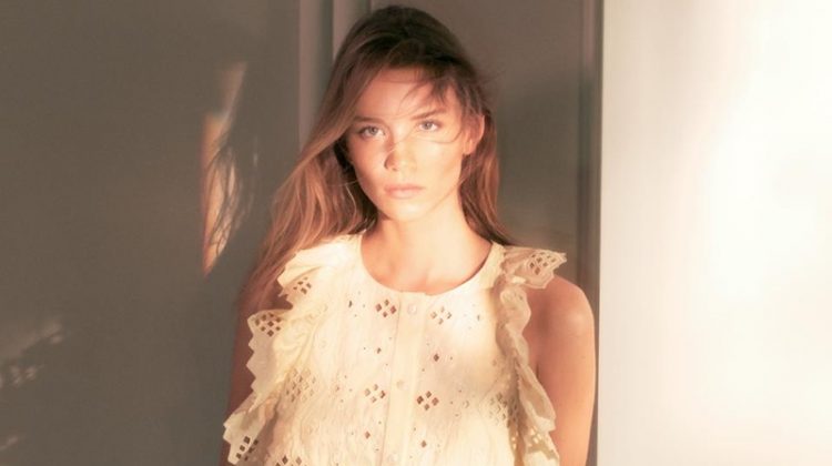 Rebecca Leigh Longendyke Lights Up Alberta Ferretti Spring '19 Campaign Rebecca Leigh Longendyke stars in Alberta Ferretti spring-summer 2019 campaign