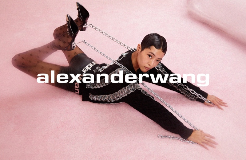 Sohyun Jung stars in Alexander Wang Collection 1 Drop 2 campaign