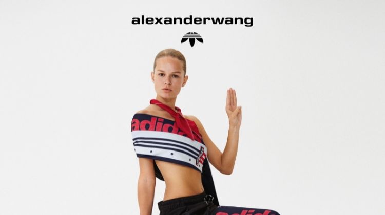 Anna Ewers Fronts adidas Originals by Alexander Wang Collection 4 Drop