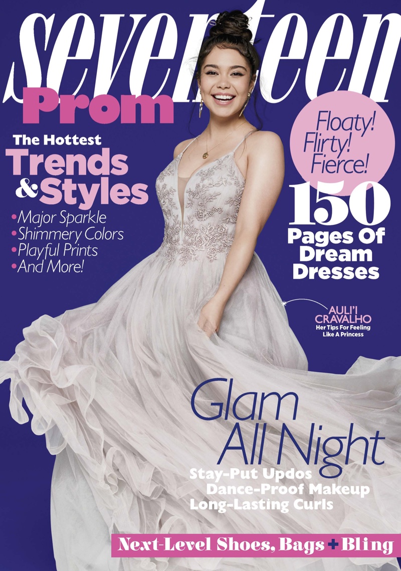 Auli’i Cravalho on Seventeen Magazine Prom 2019 Cover