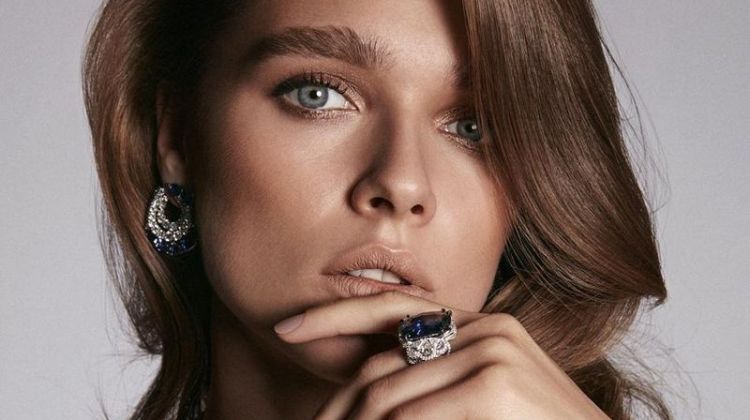 Beegee Margenyte Glitters in Diamonds for Harper's Bazaar Turkey