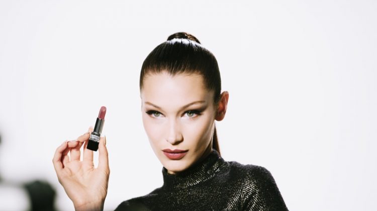 Bella Hadid Gets Glam for Dior Makeup Holiday Film