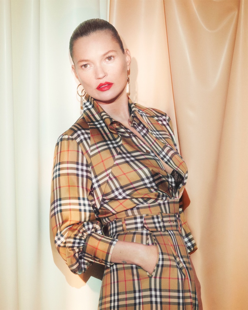 Kate Moss stars in Vivienne Westwood x Burberry campaign