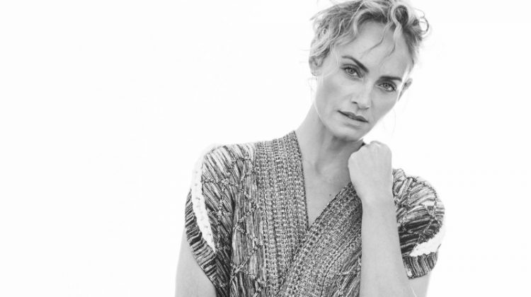 Amber Valletta models M.Patmos C3 CFDA x Lexus design