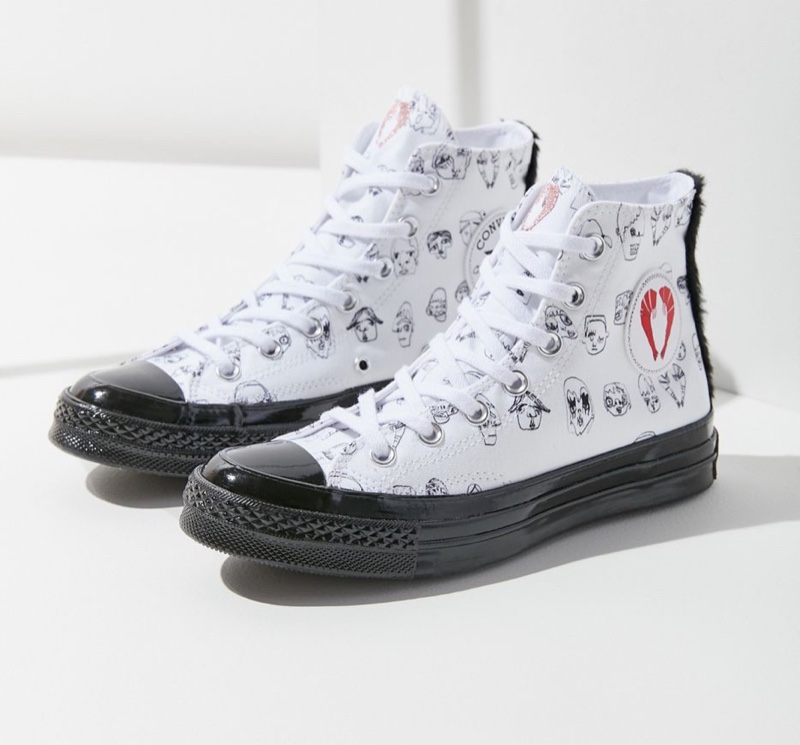 Converse x Shrimps Chuck 70 High Top Sneaker $110