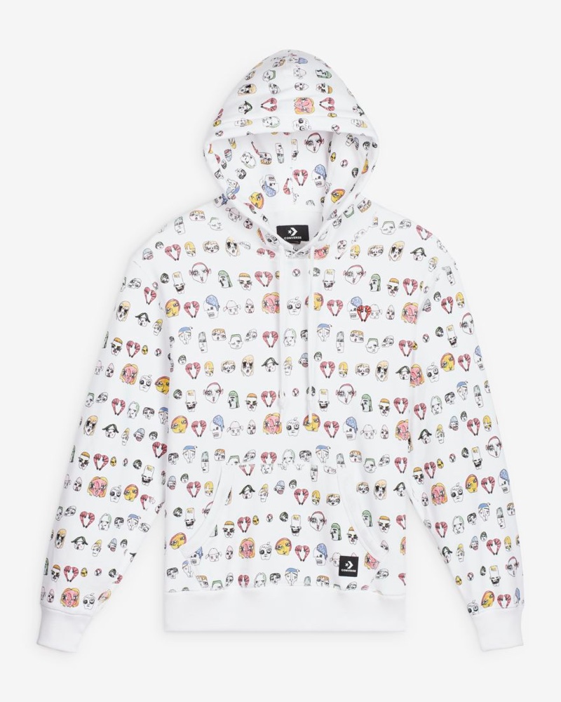 Converse x Shrimps Faces Pullover Hoodie $100