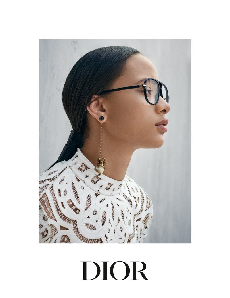 Selena Forrest stars in Dior Eyewear cruise 2019 campaign