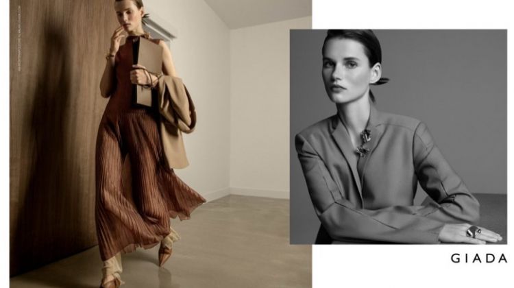 Giedre Dukauskaite is Minimal Chic in Giada Spring 2019 Campaign