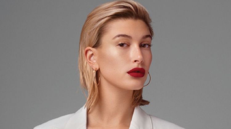 Hailey Baldwin Wears Pared Down Looks for L’Officiel Paris