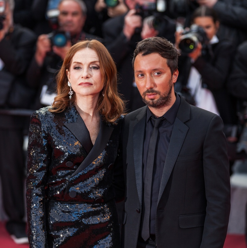 Isabelle Huppert and Anthony Vaccarello in Cannes, France. Photo: tanka_v / Deposit Photos