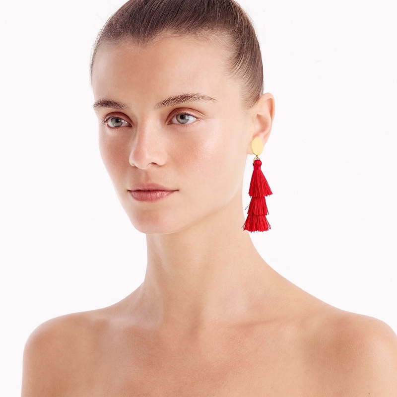 J Crew Tassel Earrings