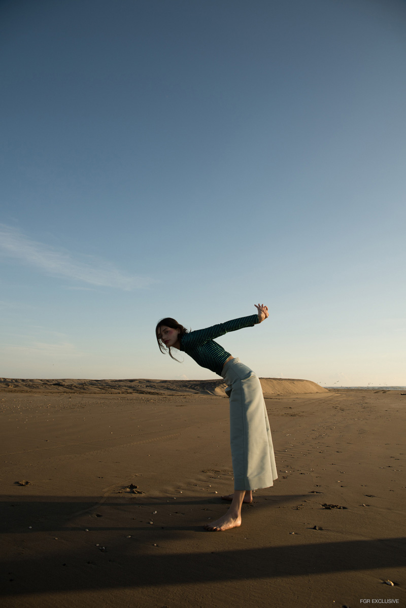 Top & Pants Kris Goyri and Jewelry Sylvo Giardina for The Feathered. Photo: Remember When We Were Young