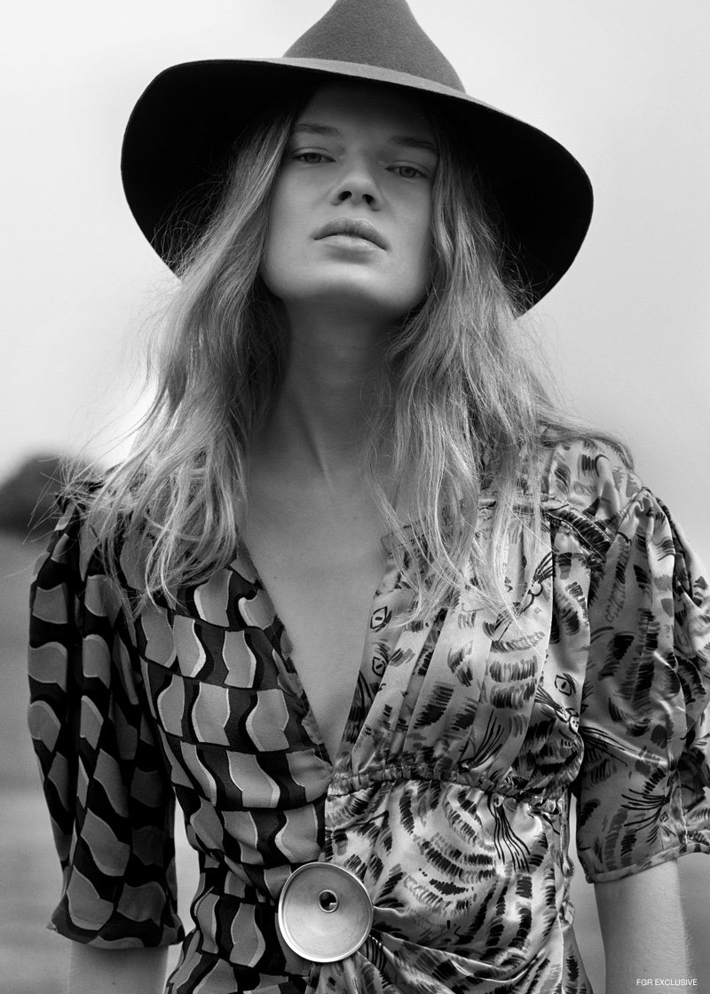 Dress Marni and Hat Roecki. Photo: Johannes Graf