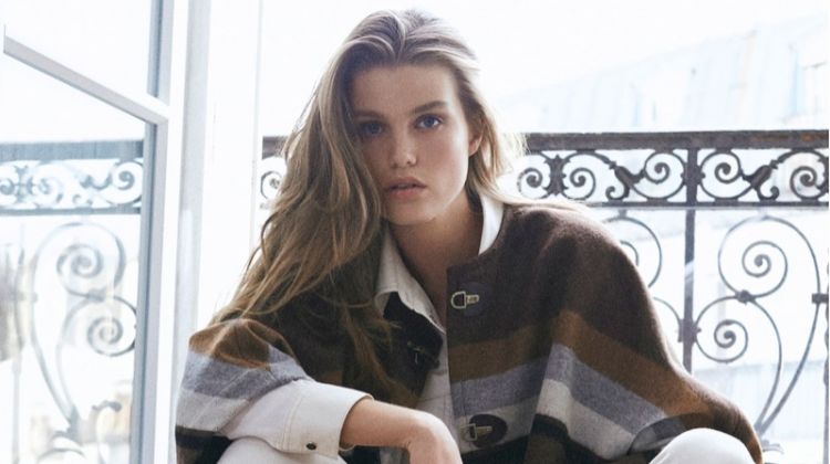 Luna Bijl Layers Up in Massimo Dutti ‘Dans La Chambre’ Collection