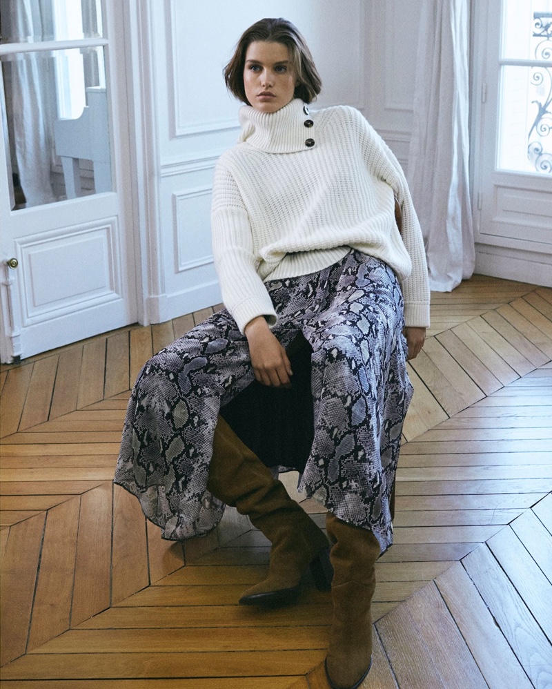 Massimo Dutti spotlights cold weather style in Dans La Chambre lookbook