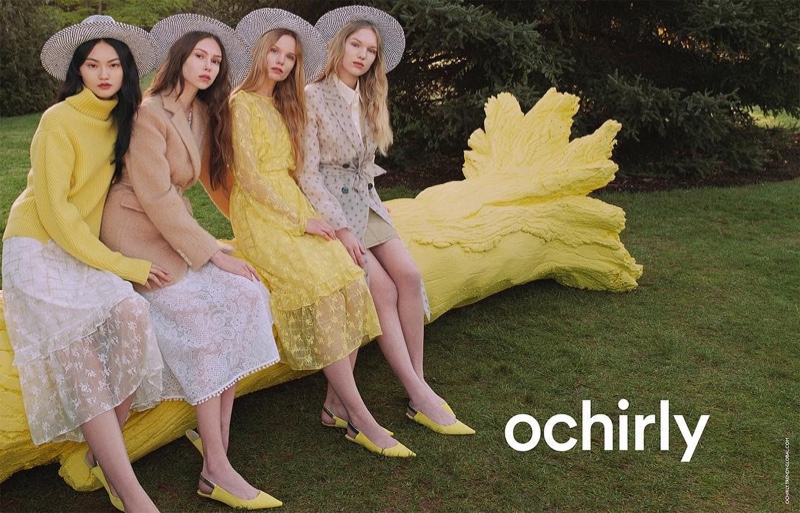 Ochirly sets spring 2019 advertising campaign at London's Kew Gardens