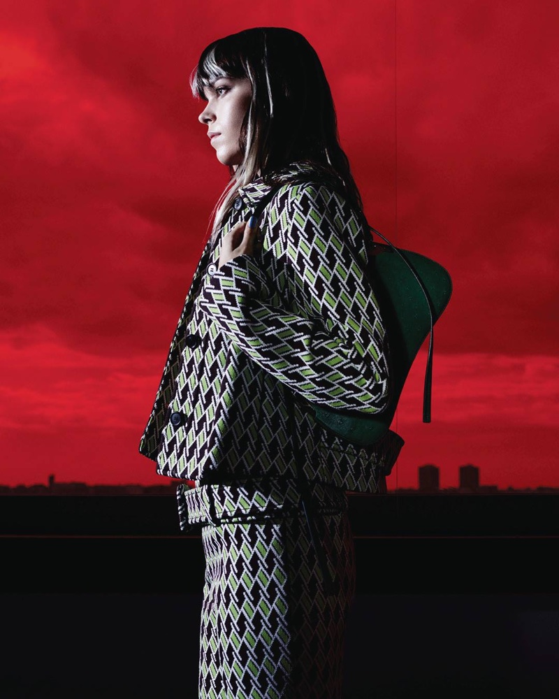 Meghan Collison stars in Prada Augmented Sunset resort 2019 campaign