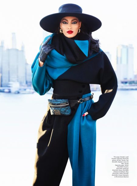 Pritika Swarup Wears Glam 80's Style for Harper's Bazaar Arabia Pritika Swarup Wears Glam 80's Style for Harper's Bazaar Arabia