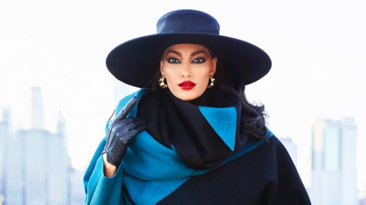Pritika Swarup Wears Glam 80’s Style for Harper’s Bazaar Arabia