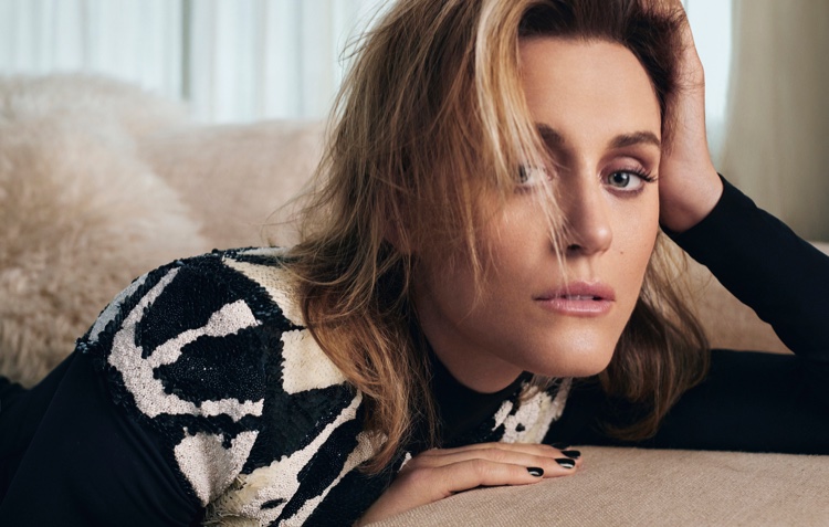 Actress Taylor Schilling gets her closeup in this shot