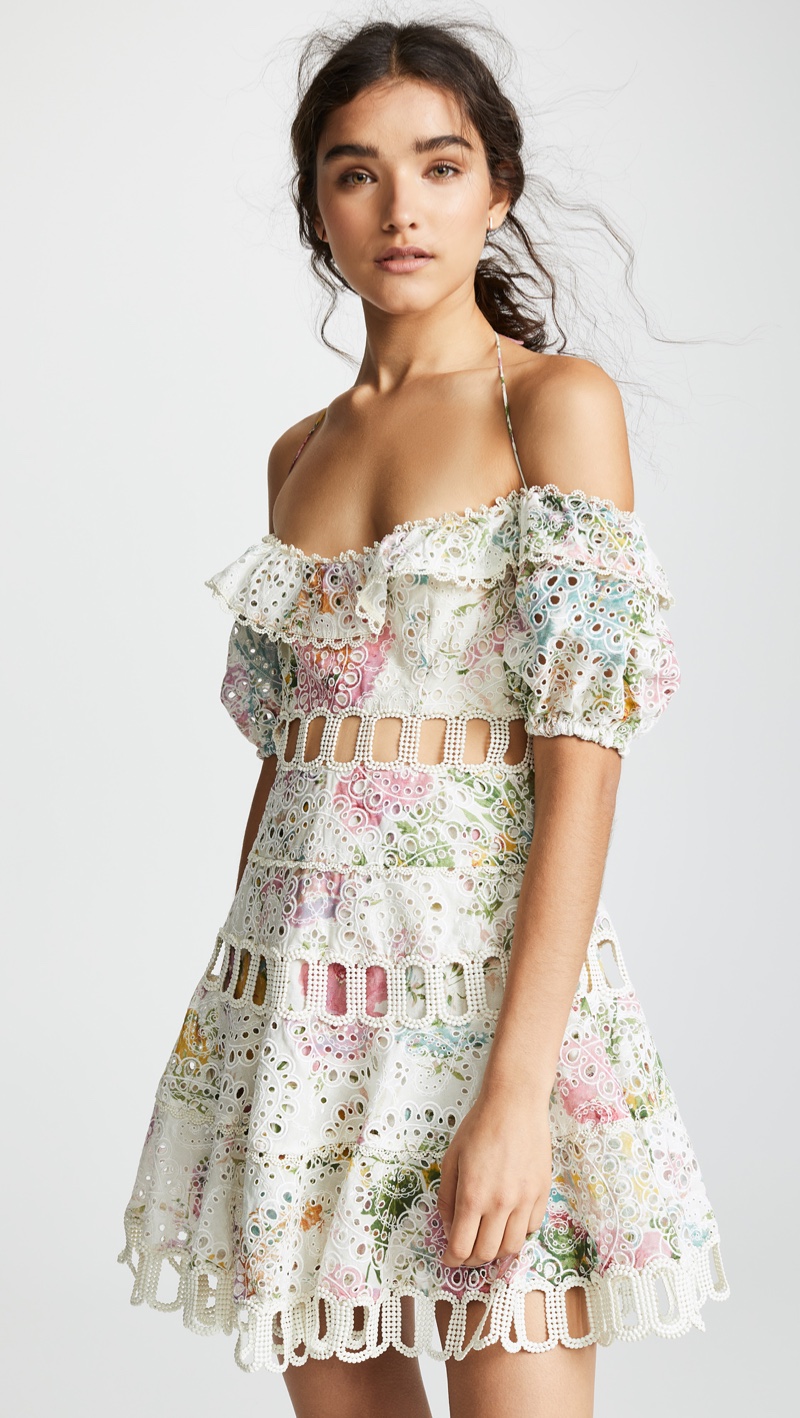 Zimmermann Heathers Off the Shoulder Dress $850