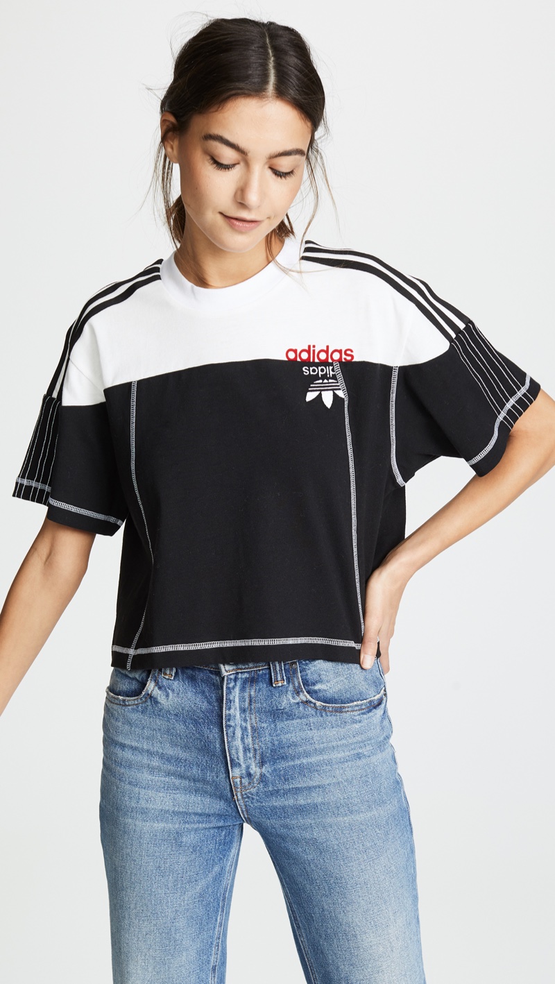 alexander wang adidas crop top