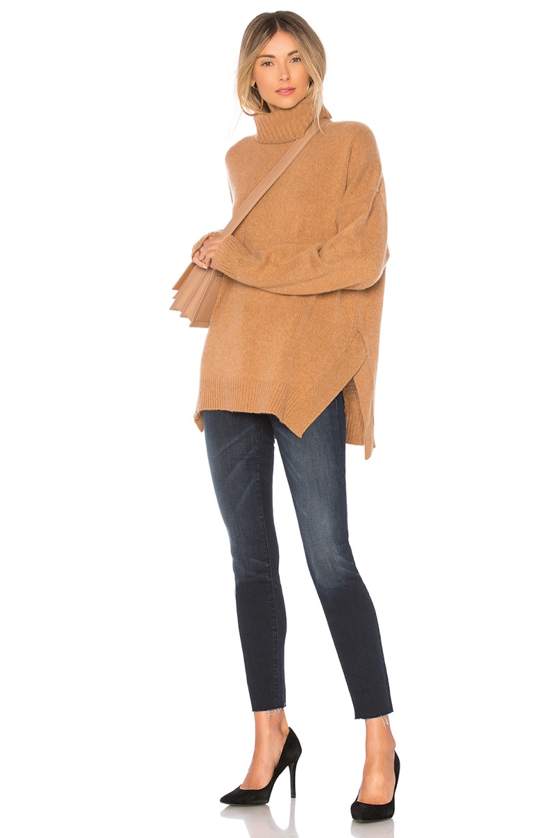 360Cashmere Amara Sweater in Vicuna $391