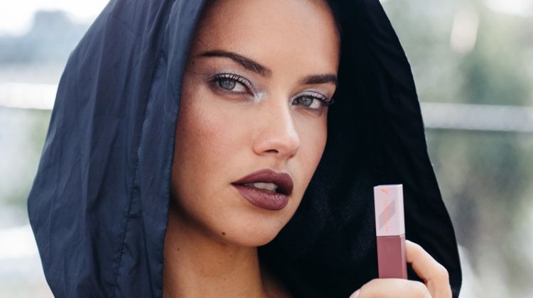 Adriana Lima Gets Sporty Chic in PUMA x Maybelline Campaign