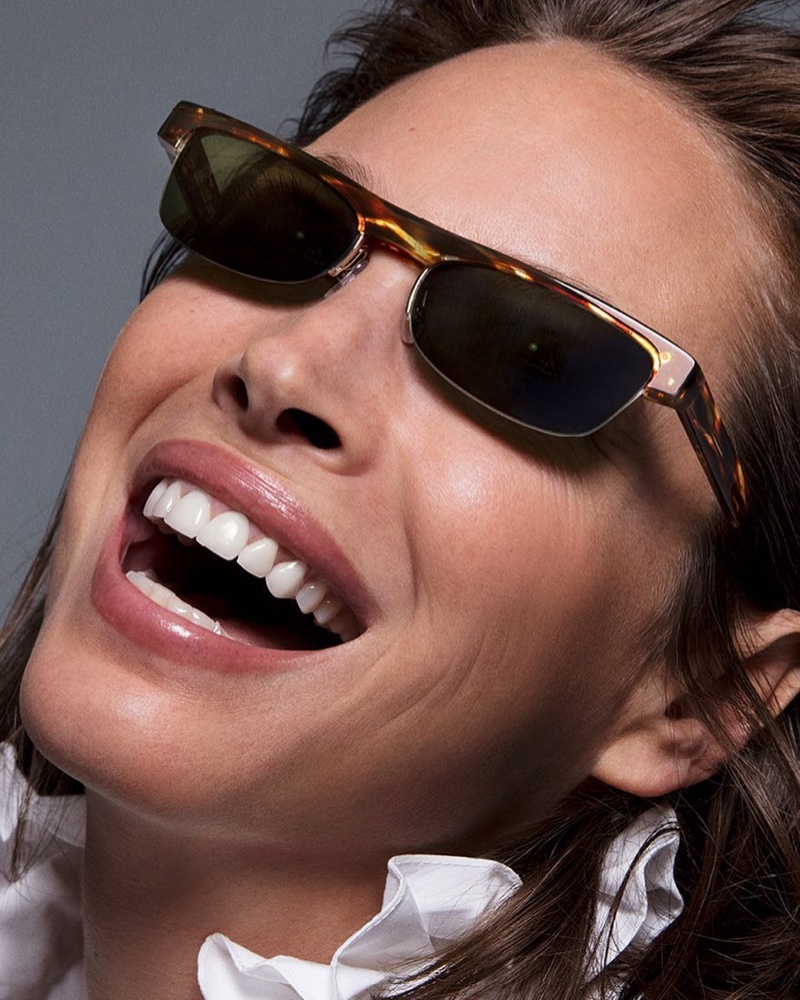 Christy Turlington stars in Alain Mikli x Alexandre Vauthier spring-summer 2019 sunglasses campaign