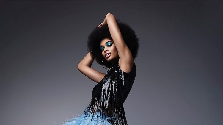 Andrea Huther is a Disco Queen in Grazia Netherlands
