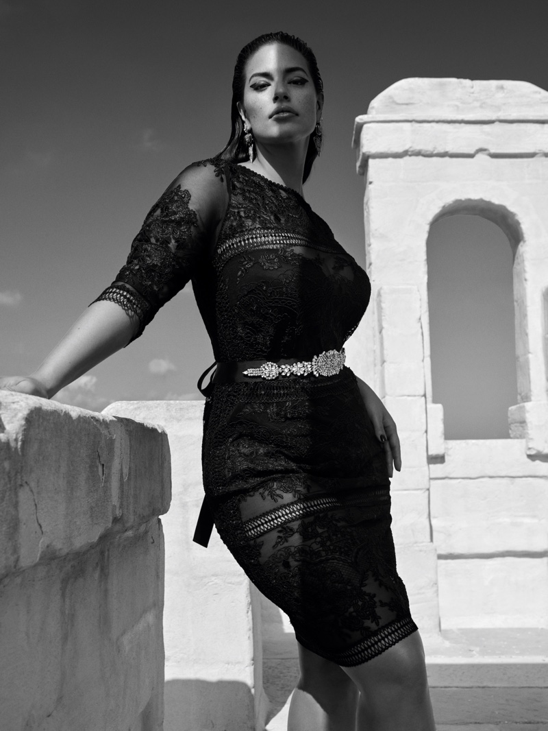 Ashley Graham stars in Marina Rinaldi spring-summer 2019 campaign