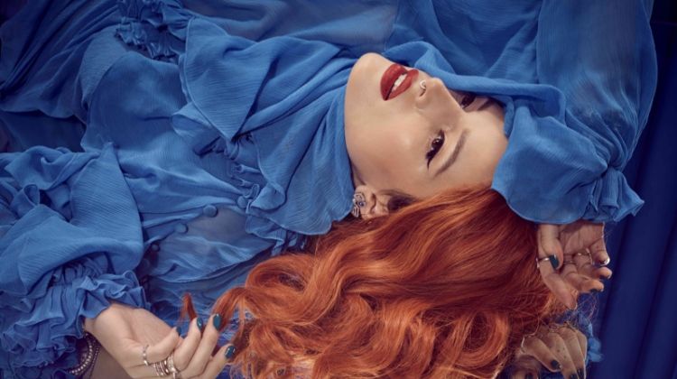 Bella Thorne Looks Radiant in Blue for Gay Times