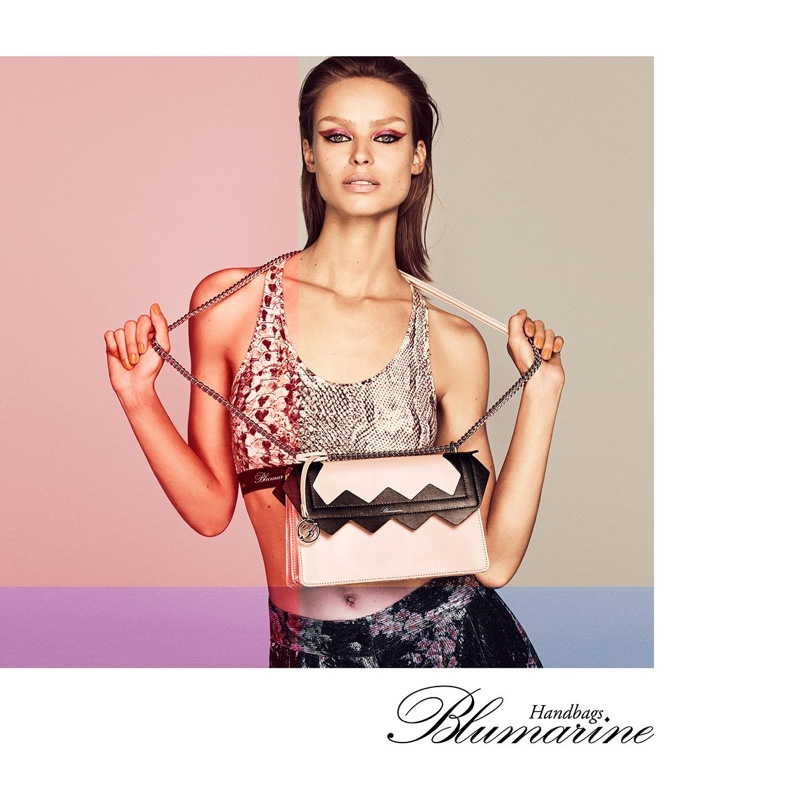 An image from the Blumarine spring 2019 advertising campaign