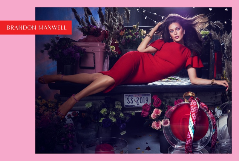 Emily DiDonato stars in Brandon Maxwell spring-summer 2019 campaign