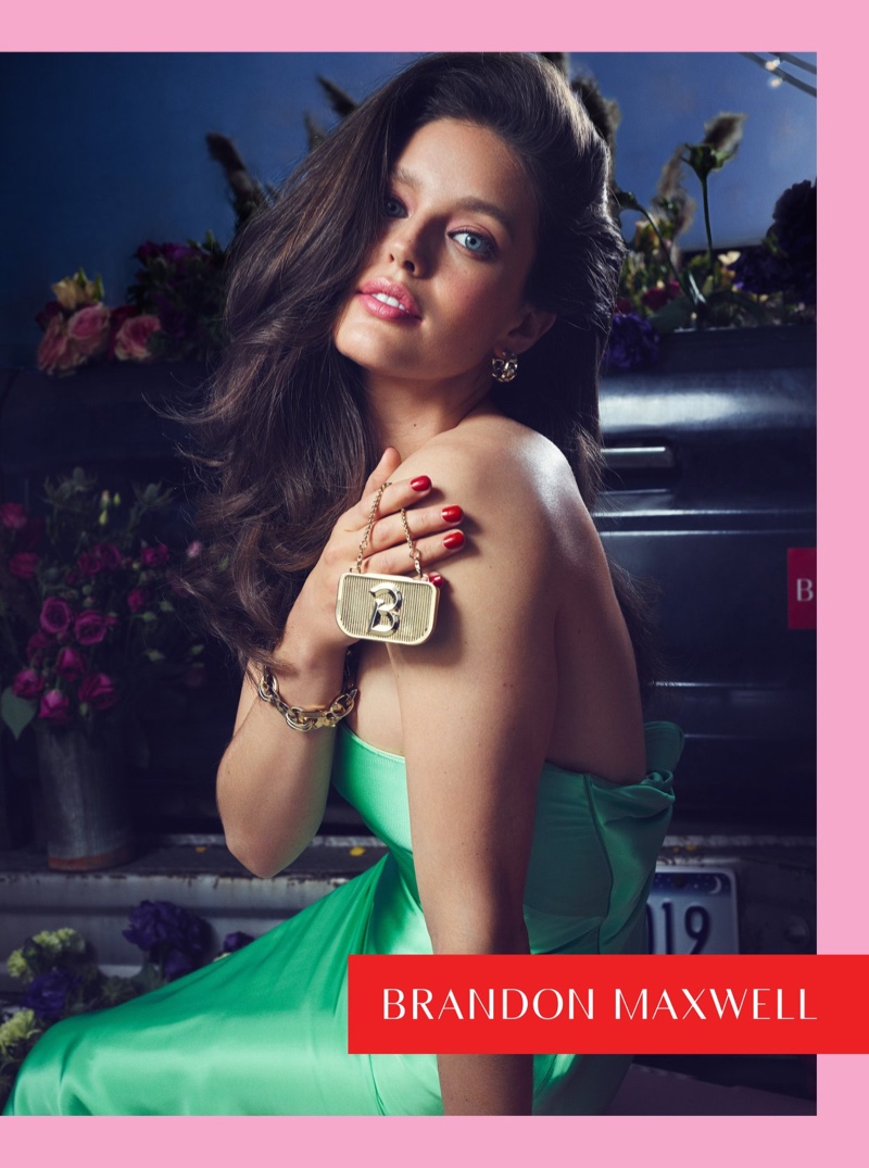 Emily DiDonato appears in Brandon Maxwell spring-summer 2019 campaign