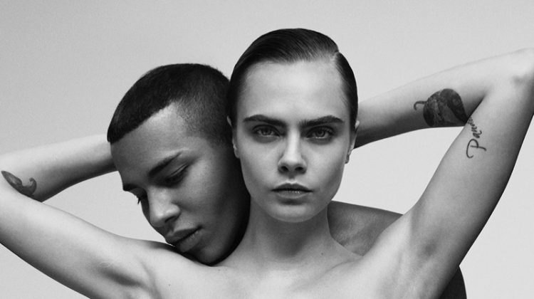 Cara Delevingne Goes Naked for Balmain Spring 2019 Campaign