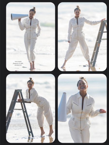 Chrissy Teigen Hits the Beach for ELLE UK Chrissy Teigen Hits the Beach for ELLE UK