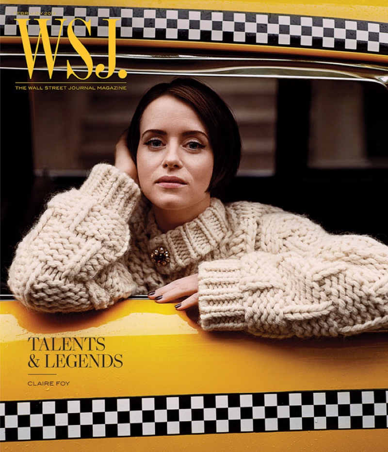 Claire Foy on WSJ. Magazine February 2019 Cover