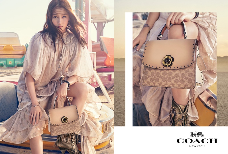 Guan Xiaotong appears in Coach spring-summer 2019 campaign