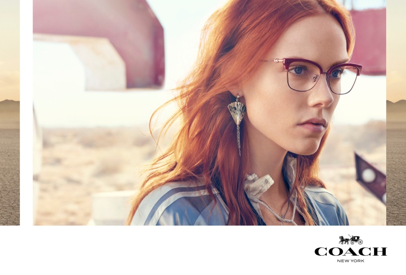 Kiki Willems appears in Coach spring 2019 advertising campaign