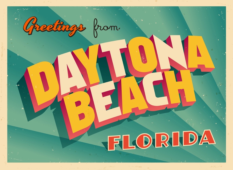 Daytona Beach Postcard